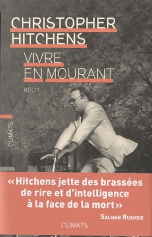 Livrenpoche : Vivre en mourant - Christopher Hitchens - Livre