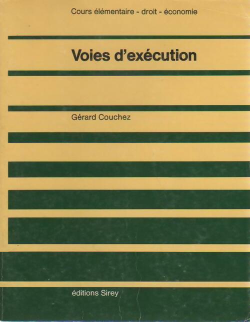 Livrenpoche : Voies d'exécution - Gérard Couchez - Livre