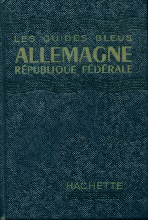 Livrenpoche : Allemagne république fédérale - Collectif - Livre