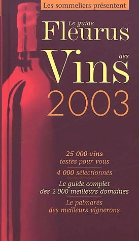 Le guide Fleurus des vins 2003 - Pierre Vanberg -  Fleurus GF - Livre