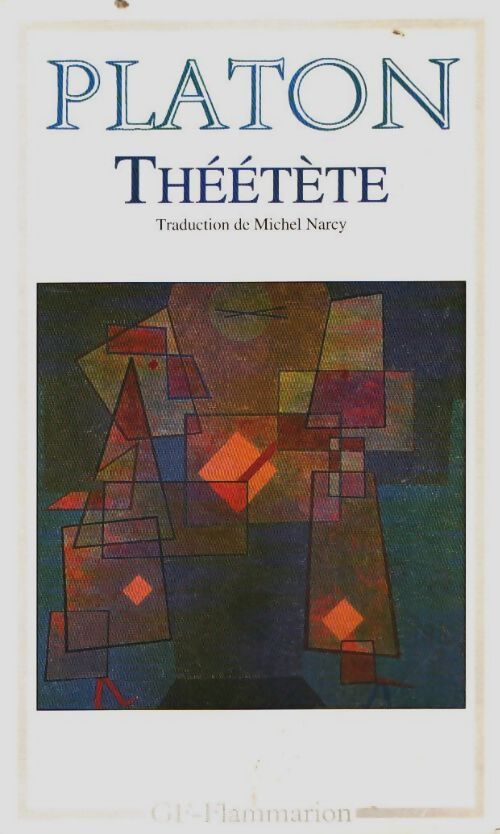 Livrenpoche : Théétète - Platon - Livre