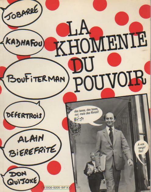 La khoménie du pouvoir - Jean-Loup Chiflet -  Scorpio GF - Livre