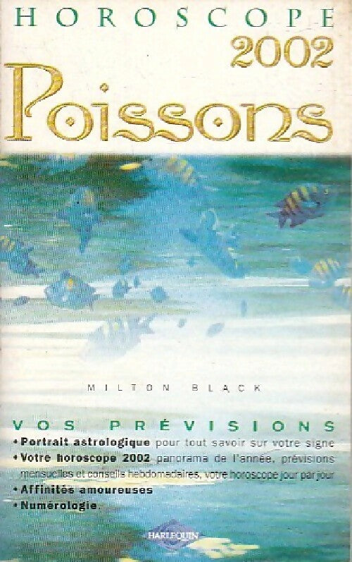 Livrenpoche : Poissons 2002 - Milton Black - Livre