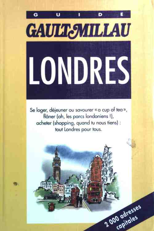 Livrenpoche : Guide Gault et Millau : Londres - Collectif - Livre