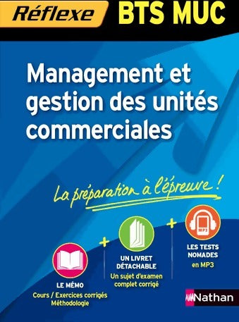 Livrenpoche : BTS MUC : Management et gestion des unités commerciales - Caroline Bertolotti - Livre