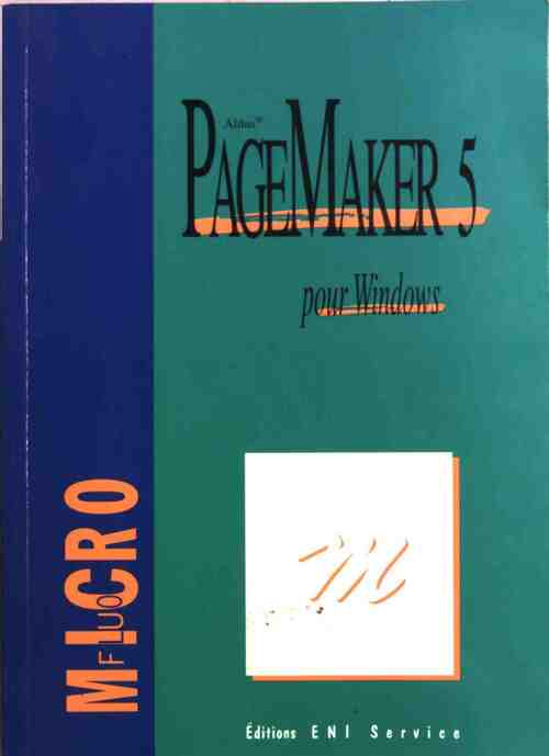 Livrenpoche : PageMaker 5 pour Windows - Collectif - Livre