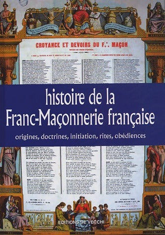 Livrenpoche : Histoire de la franc-maçonnerie française - Pierre Ripert - Livre