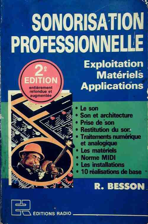 Sonorisation professionnelle - René Besson - Livre
