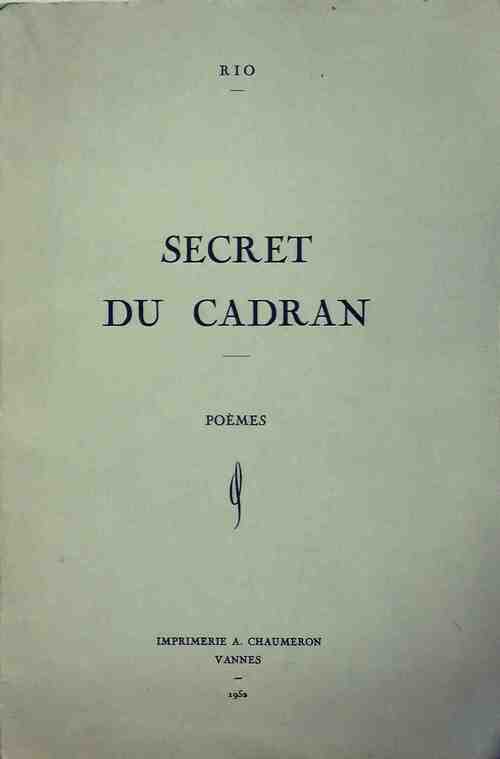 Livrenpoche : Secret du cadran - Rio - Livre