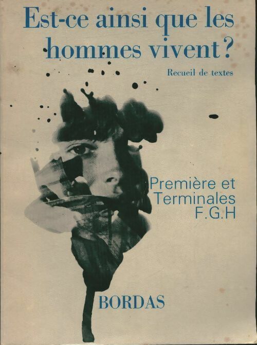 Livrenpoche : Est-ce ainsi que les hommes vivent ? - Jean Thoraval - Livre