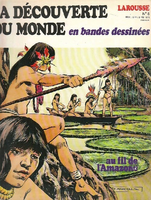 Au fil de l'Amazone - Jean Ollivier -  La découverte du monde - Livre