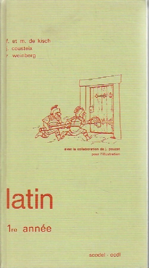 Latin 1ère année - Collectif -  Scodel GF - Livre