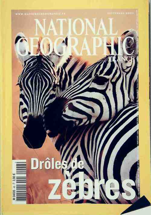 National Geographic n°48 : Drôles de zèbres - Collectif -  National Geographic France - Livre