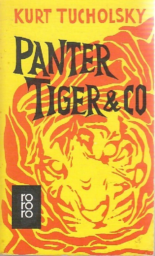 Livrenpoche : Panter, tiger & co - Kurt Tucholsky - Livre