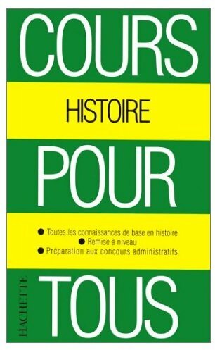 Livrenpoche : Cours pour tous : Histoire - J.-M. Lambin - Livre