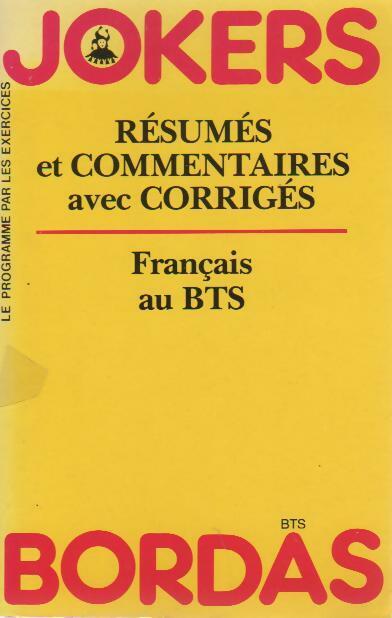 Livrenpoche : Français. Résumés et commentaires avec corrigés - Michel Cahour - Livre