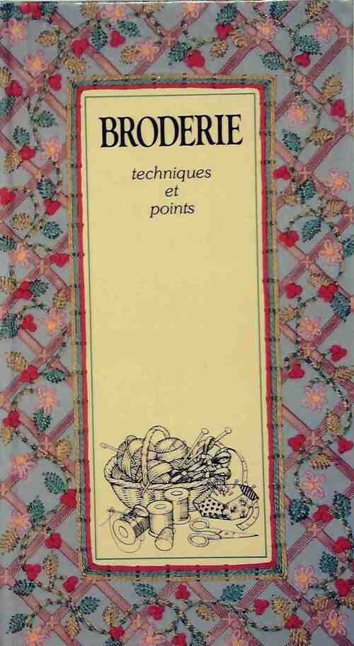 Livrenpoche : Broderie. Techniques et points - Dorothea Hall - Livre