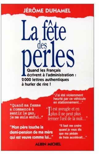 La fête des perles - Jérôme Duhamel -  Albin Michel GF - Livre