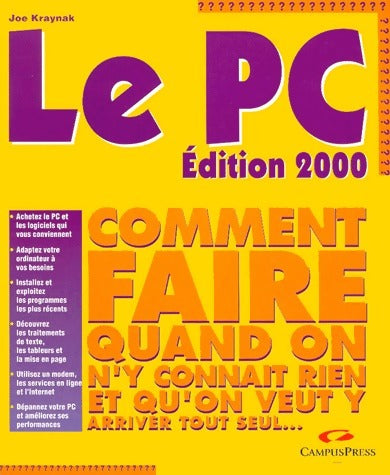 Livrenpoche : Le PC 2000 - Joe Kraynak - Livre