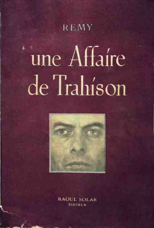 Livrenpoche : Une affaire de trahison - Rémy - Livre