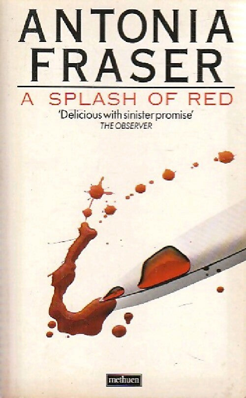 Livrenpoche : A splash of red - Antonia Fraser - Livre