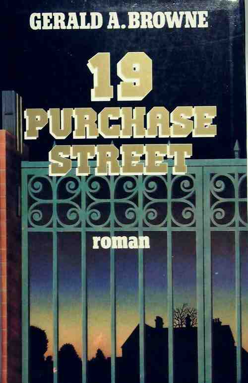 Livrenpoche : 19 Purchase Street - Gerald A. Browne - Livre