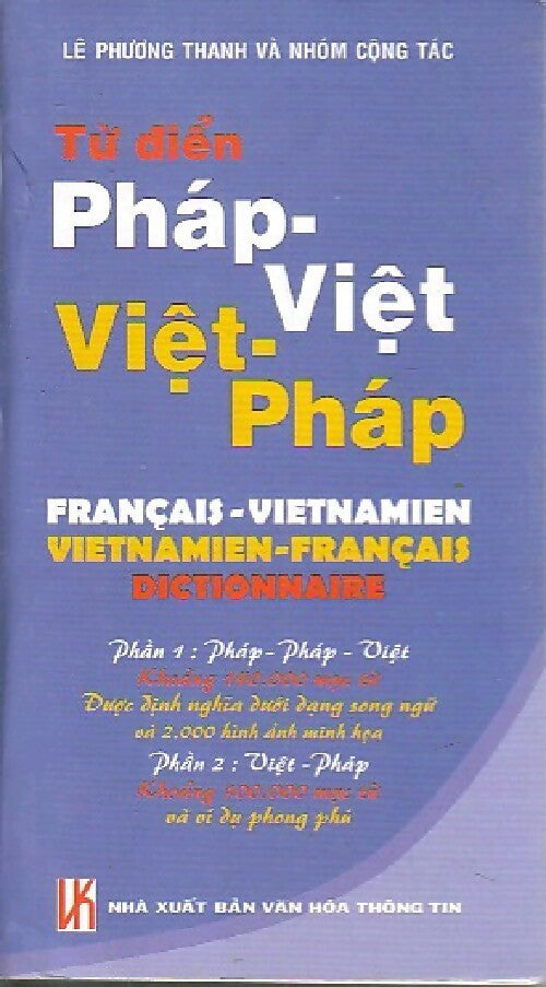 Livrenpoche : Dictionnaire français-Vietnamien, Vietnamien-Français - Inconnu - Livre