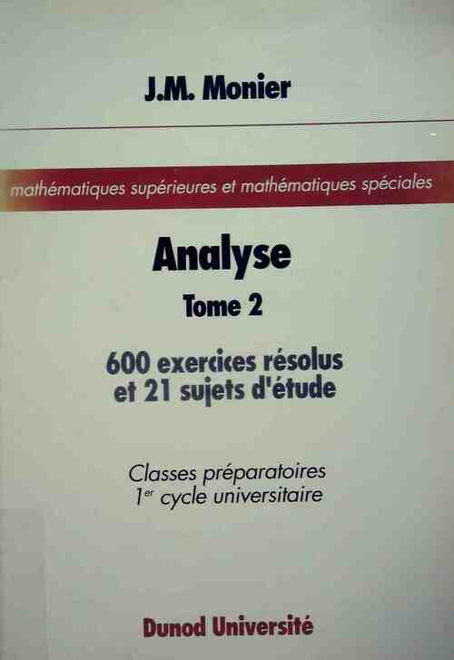Livrenpoche : Analyse Tome II - Jean-Marie Monier - Livre