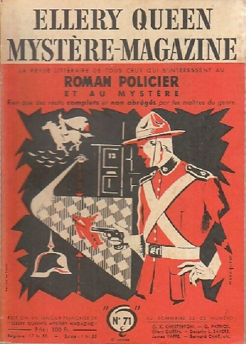 Livrenpoche : Mystère magazine n°71 - Collectif - Livre