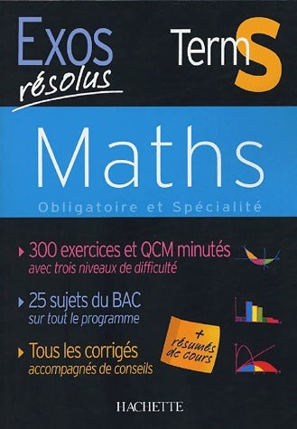 Livrenpoche : Maths Tle S obligatoire et spécialité - Claudine Renard - Livre