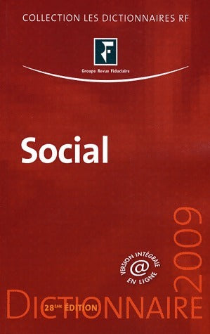 Livrenpoche : Dictionnaire social 2009 - Yves De La Villeguérin - Livre