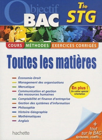 Livrenpoche : Toutes les matières Tle STG - Collectif - Livre