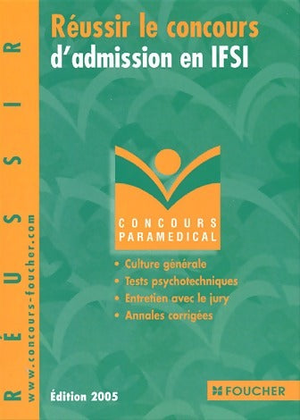Livrenpoche : Réussir le concours d'admission en IFSI - Régine Gioria - Livre