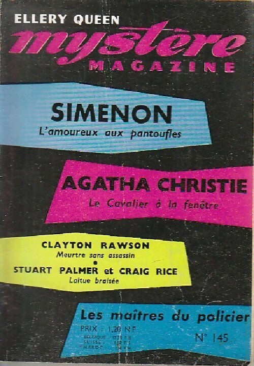 Livrenpoche : Mystère magazine n°145 - Collectif - Livre