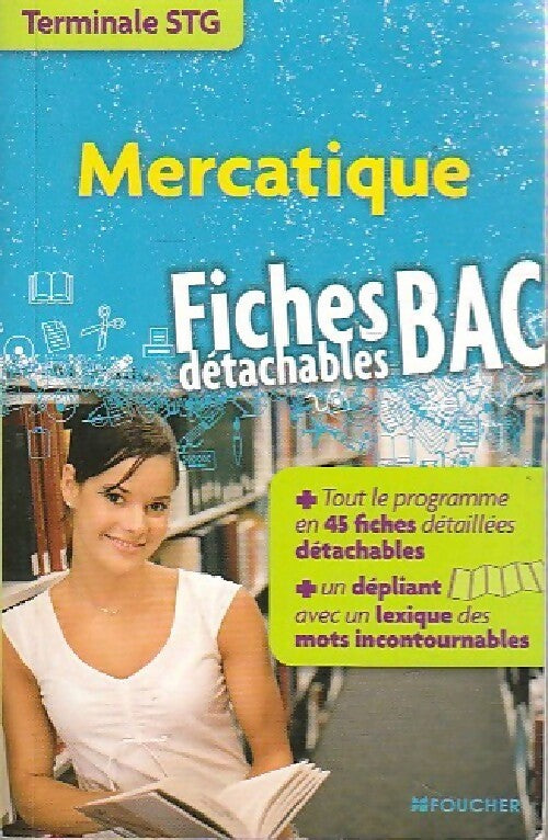 Livrenpoche : Mercatique terminale STG - Collectif - Livre