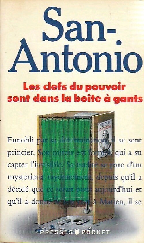 Les clefs du pouvoir sont dans la boîte à gants - San-Antonio - Livre