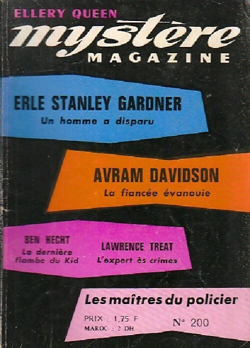 Livrenpoche : Mystère magazine n°200 - Collectif - Livre