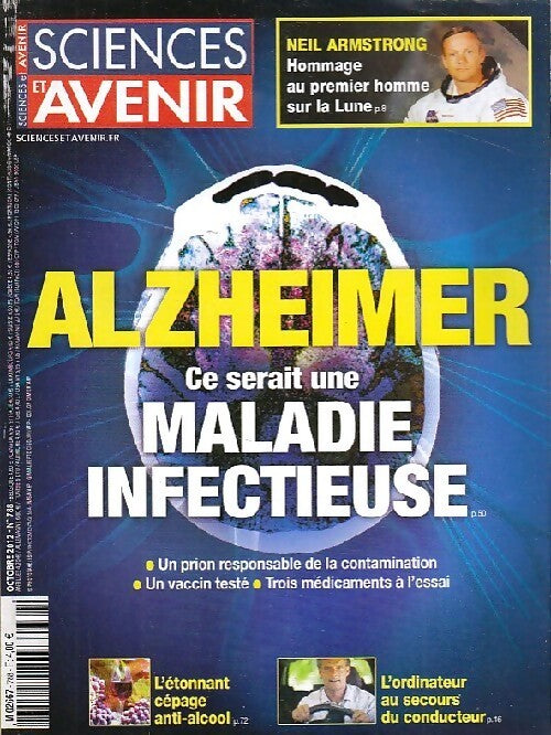 Livrenpoche : Sciences et avenir n°788 : Alzheimer. Ce serait une maladie infectieuse - Collectif - Livre