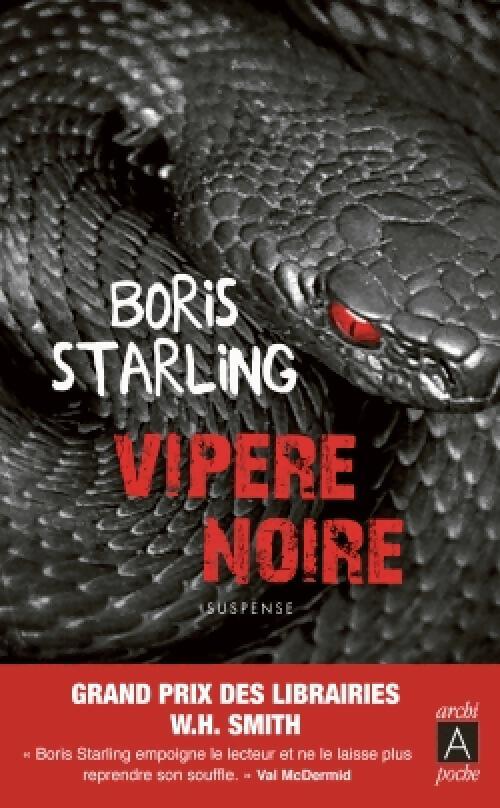 Vipère noire - Boris Starling - Livre