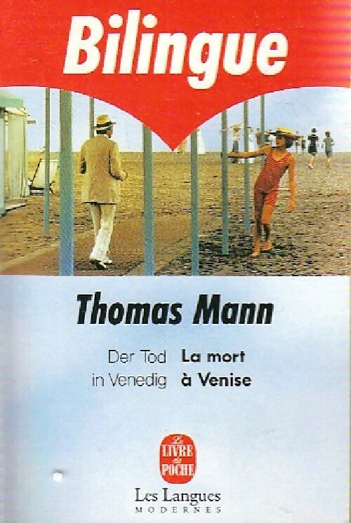 Livrenpoche : La mort à Venise - Thomas Mann - Livre