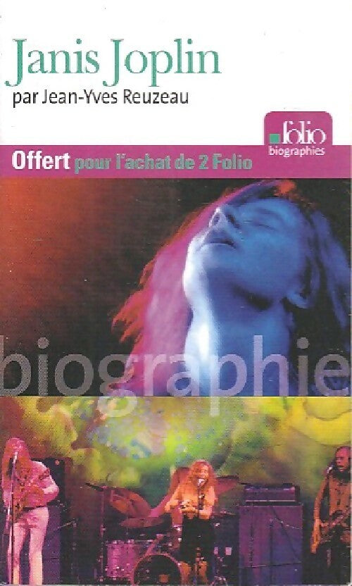 Livrenpoche : Janis Joplin - Jean-Yves Reuzeau - Livre