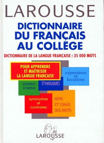 Livrenpoche : Dictionnaire du français au collège - Collectif - Livre