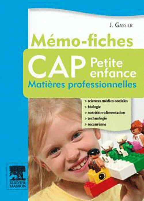 Livrenpoche : CAP Petite enfance - Jacqueline Gassier - Livre