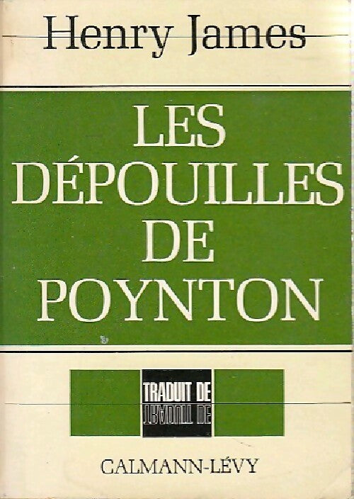 Livrenpoche : Les dépouilles de Poynton - Henry James - Livre