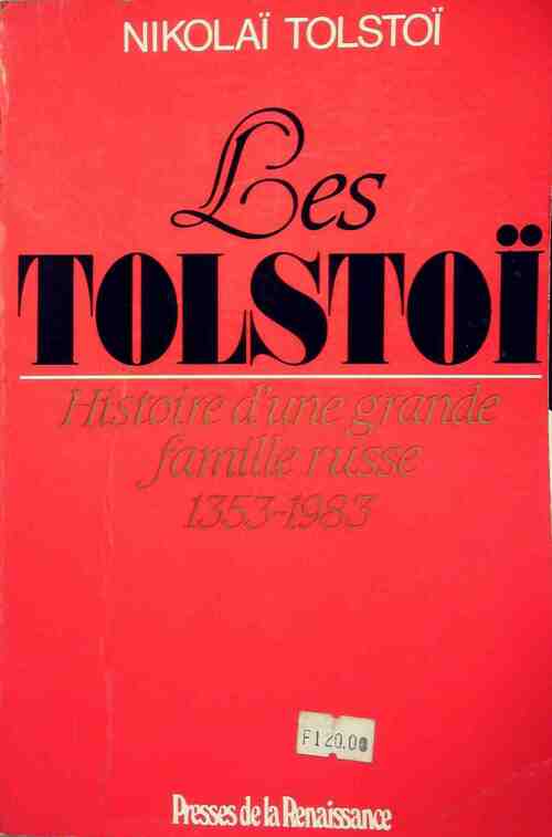 Livrenpoche : Les Tolstoï - Nikolaï Tolstoï - Livre