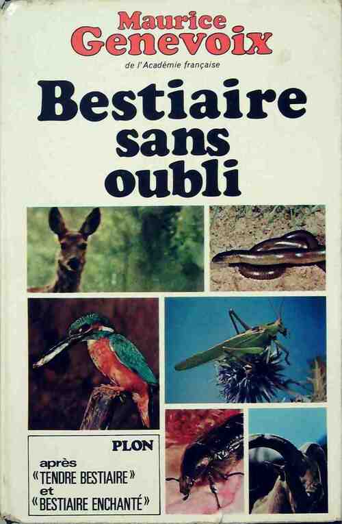 Livrenpoche : Bestiaire sans oubli - Maurice Genevoix - Livre