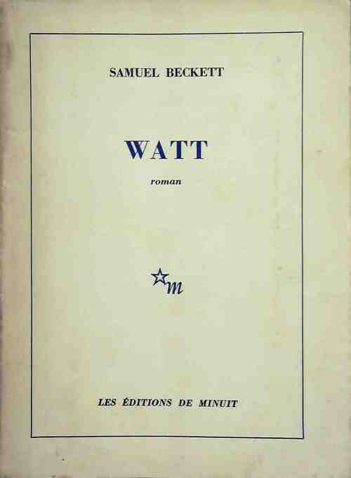 Watt - Samuel Beckett - Livre