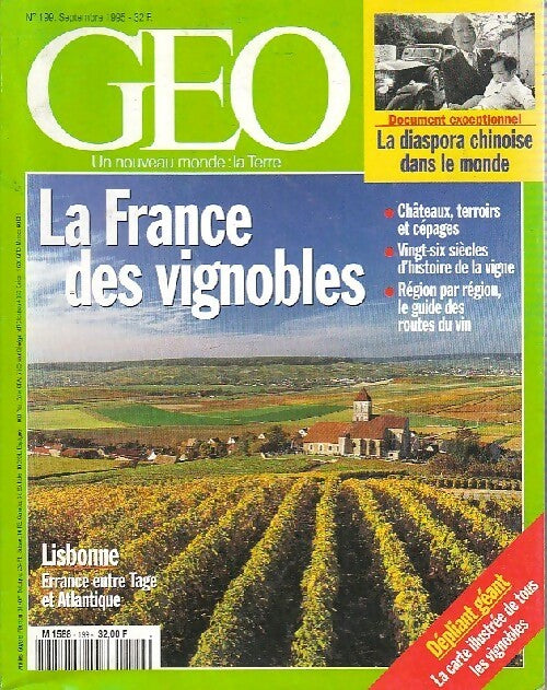 Géo n°199 : La France des vignobles - Collectif -  Géo - Livre