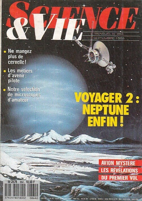 Science & vie n°864 : Voyager 2 : Neptune enfin ! - Collectif -  Science & vie - Livre