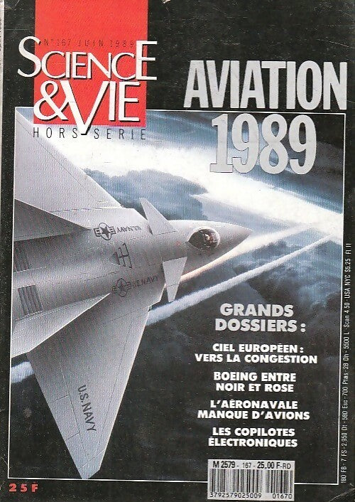 Livrenpoche : Science & vie hors-série n°167 : Aviation 1989 - Collectif - Livre